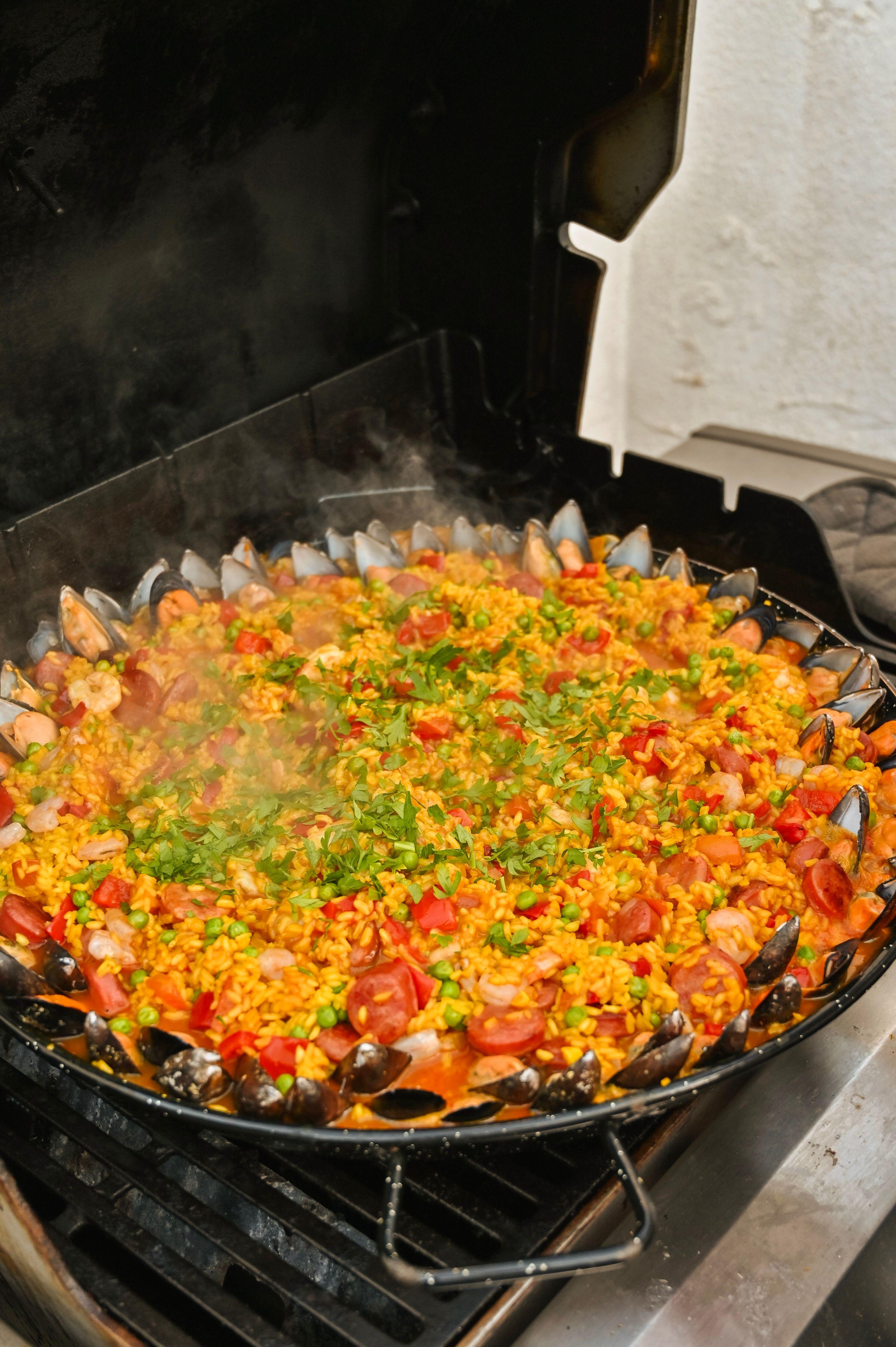 Nylagad paella