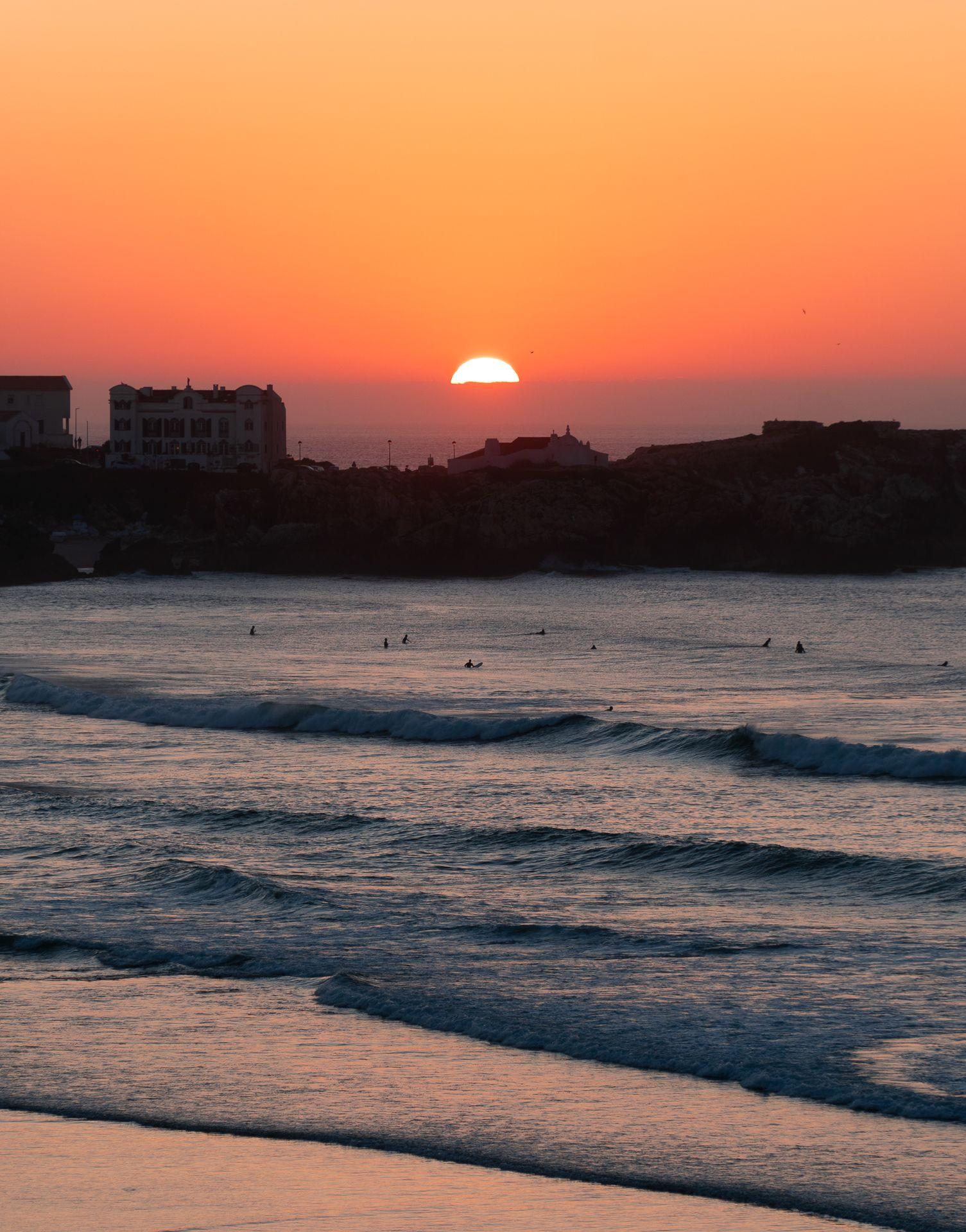 Baleal i solnedgången